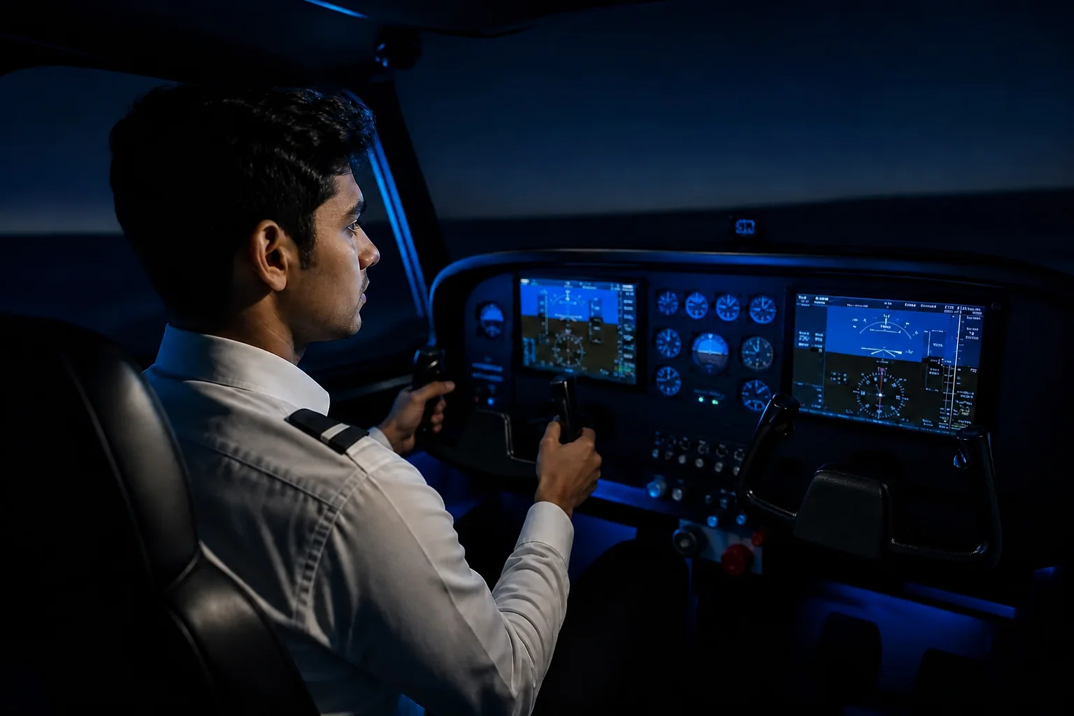 student pilot should wear 1 stripe