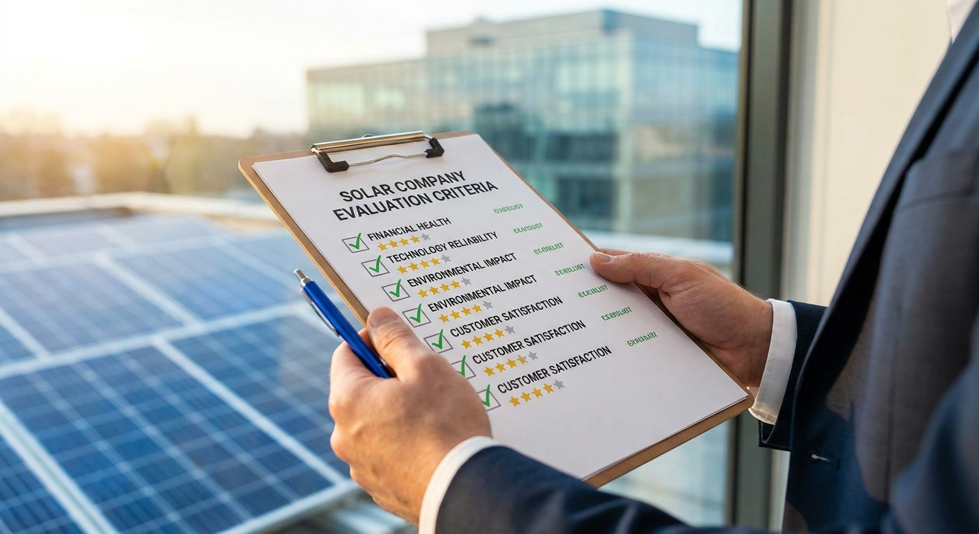 solar companies Gujarat evaluation checklist for comparing providers