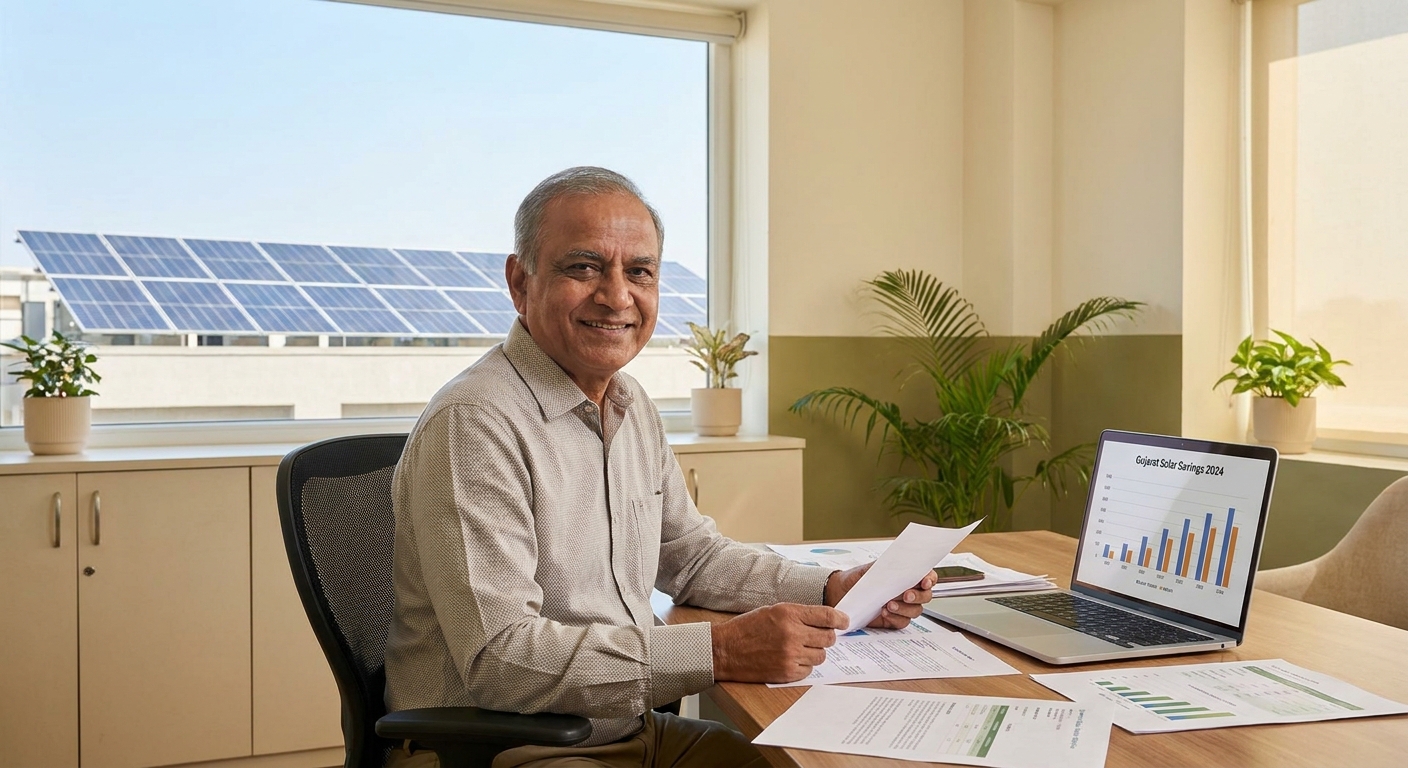 solar panel cost ROI and payback period analysis for solar turnkey Gujarat projects