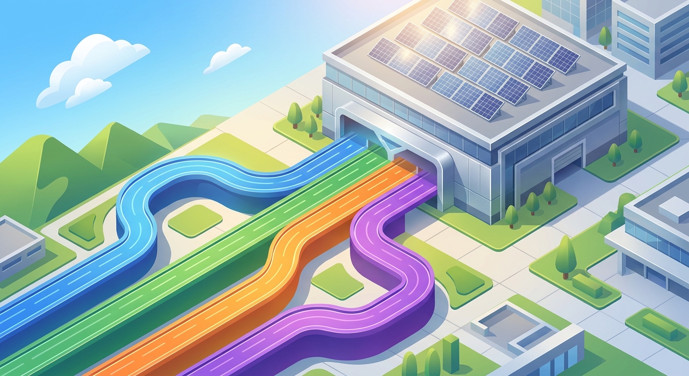 solar financing model comparison framework for commercial and industrial businesses in Gujarat