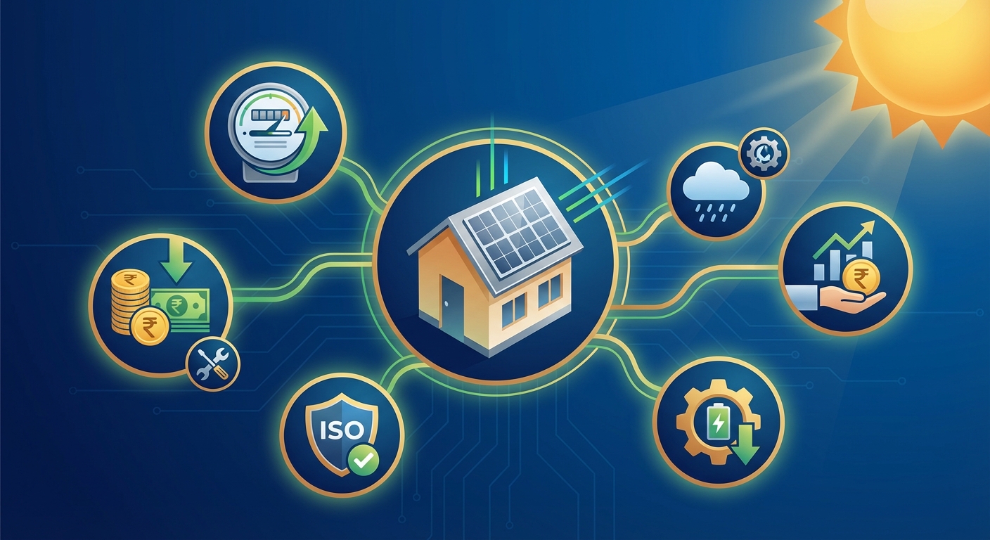factors affecting solar payback period including system size, electricity rates, and solar panel quality