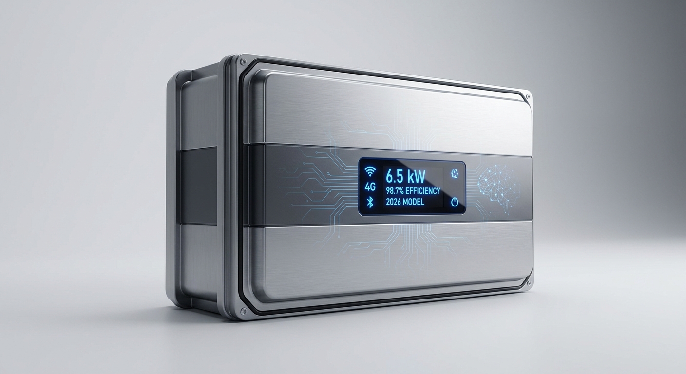 advanced solar inverter with smart monitoring features for managing inverter clipping