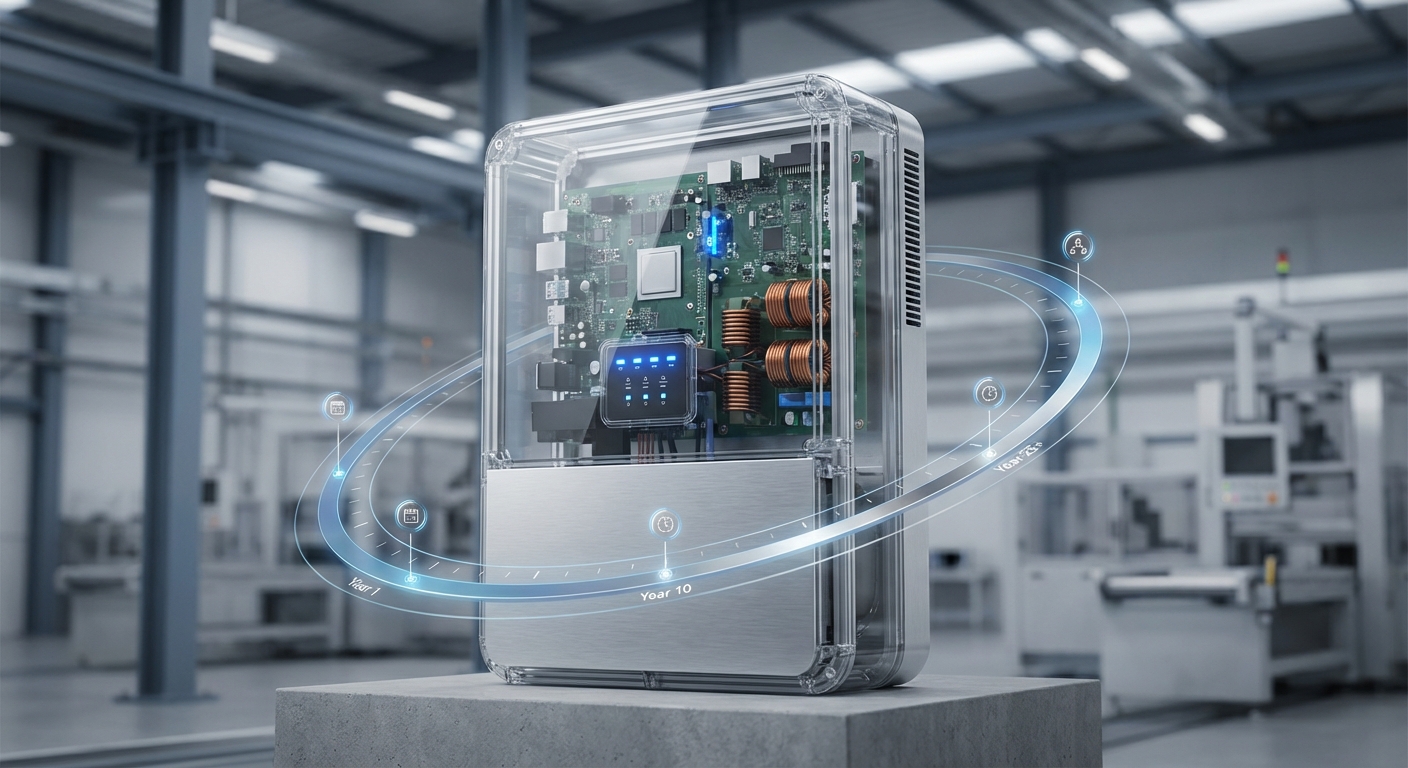 Long-term ROI analysis showing inverter depreciation impact on solar asset management and financial planning
