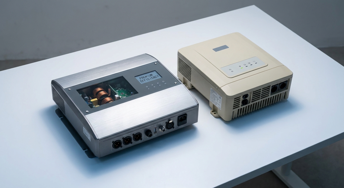 premium vs budget solar inverter payback comparison India
