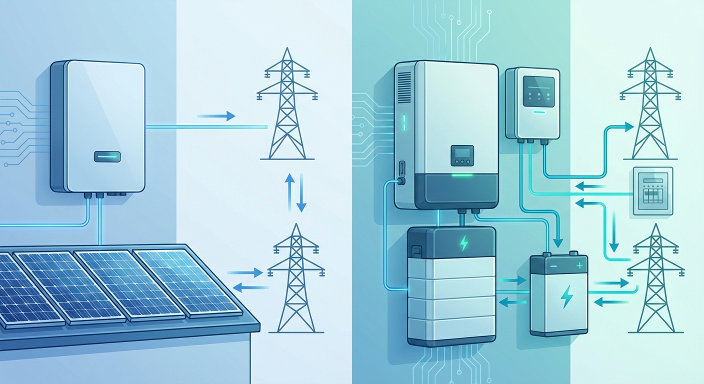 Premium solar inverter value proposition showing warranty, efficiency, and long-term ROI benefits