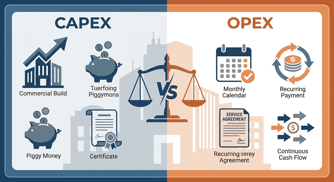 CAPEX versus OPEX inverter financing models comparison for solar installations