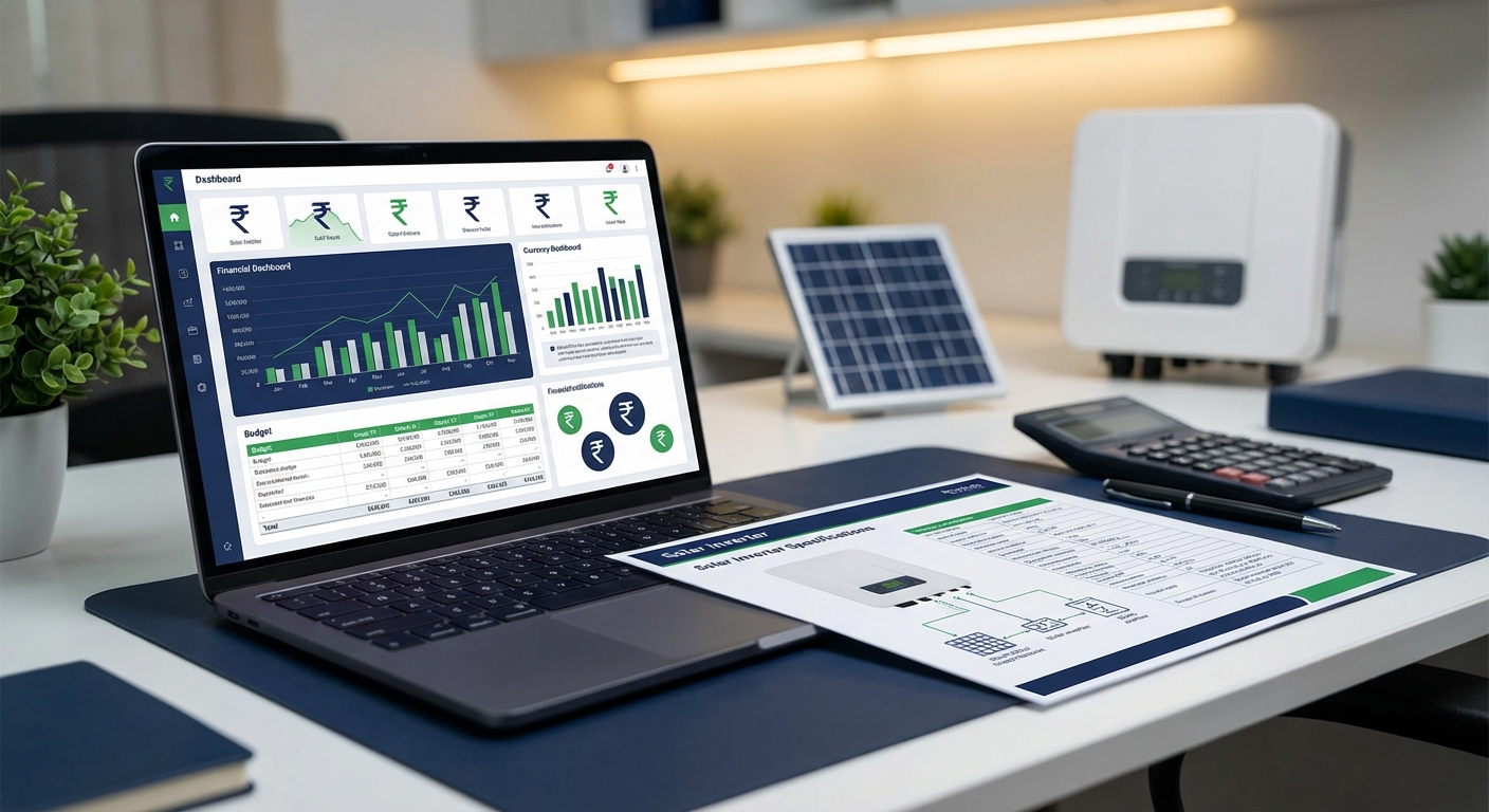 Strategic financial planning framework for solar inverter replacement budgeting and cost management
