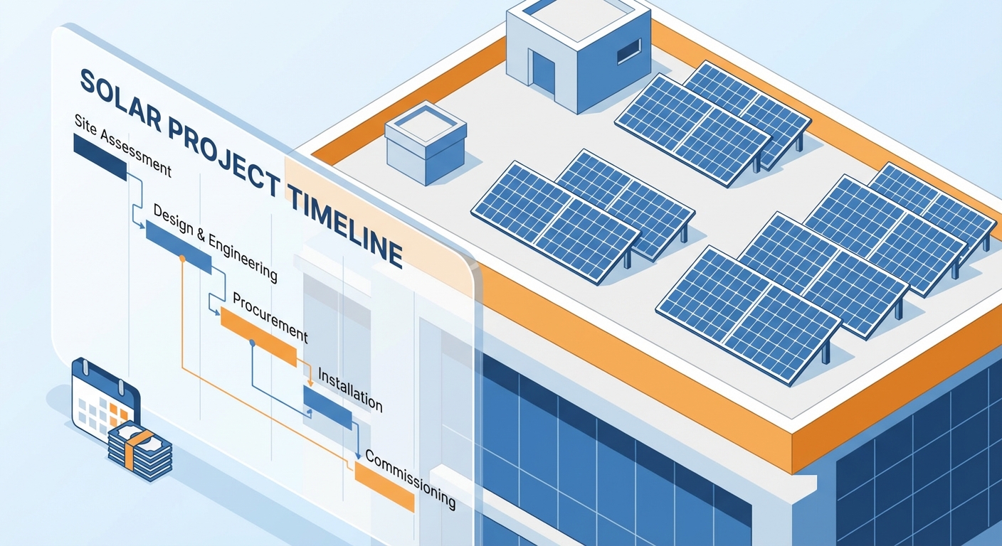 Solar design timeline and cost optimization for EPC projects in India