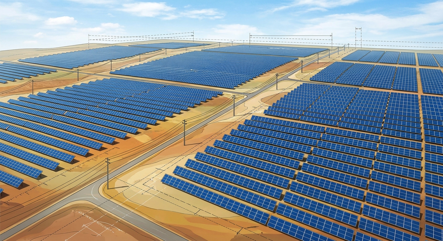 Per-MW rate pricing model for megawatt-scale solar design projects showing scalable engineering costs