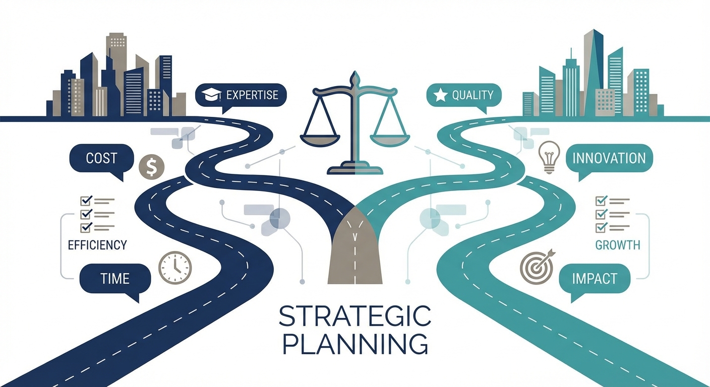 Decision framework for EPC companies India choosing between design partnership models