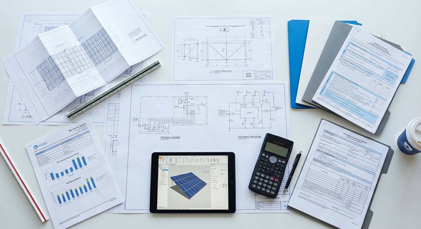 Streamlined solar permit approval process and workflow efficiency