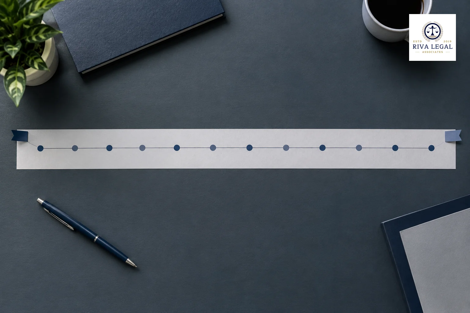 Timeline diagram of the twelve-month period from provisional filing to complete specification