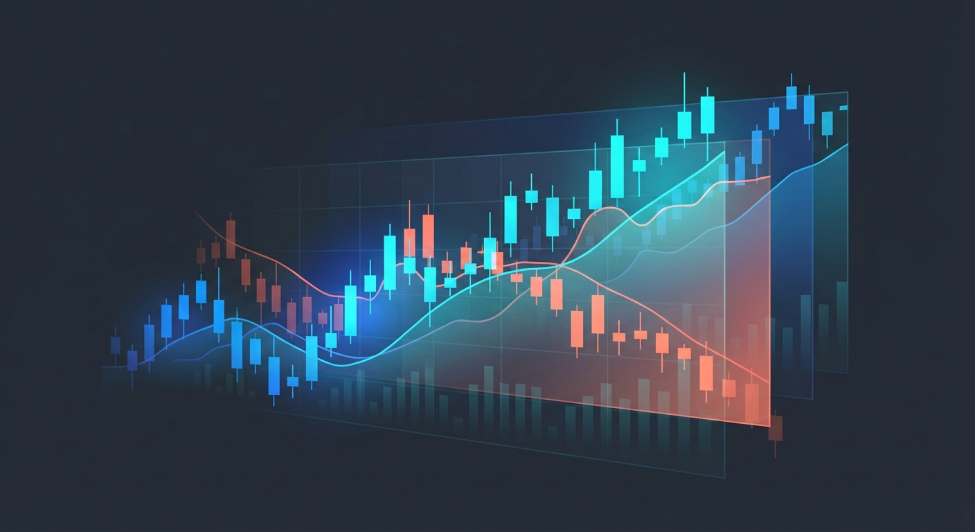historical market data visualization across multiple timeframes for backtesting strategies