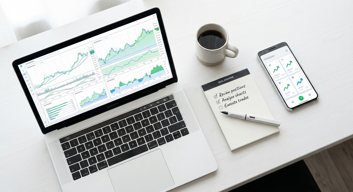 TradingView alternatives platform comparison, desktop charting versus mobile-first trade discovery interface