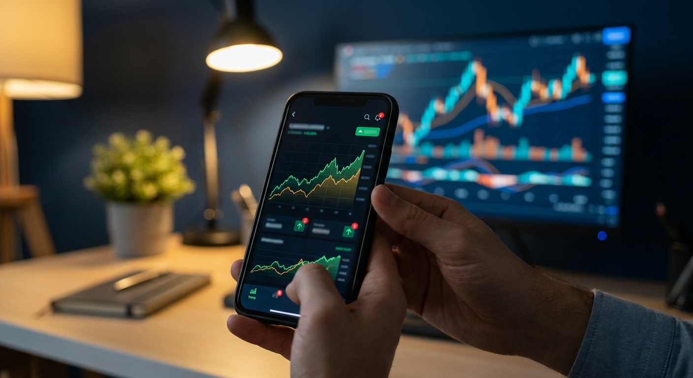 best stock screener mobile trading app with real-time alerts and technical charts