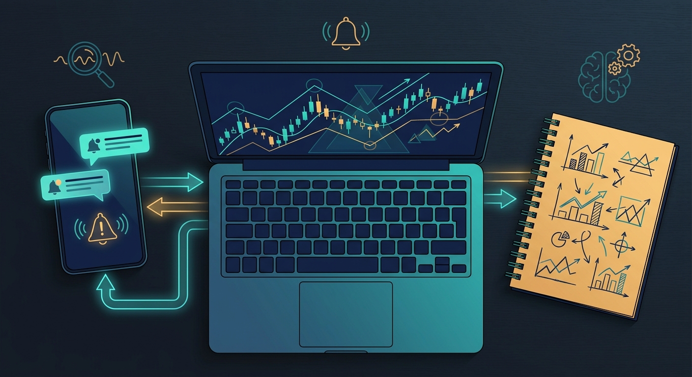stock screener integration into trading workflow with alerts charting and trade execution