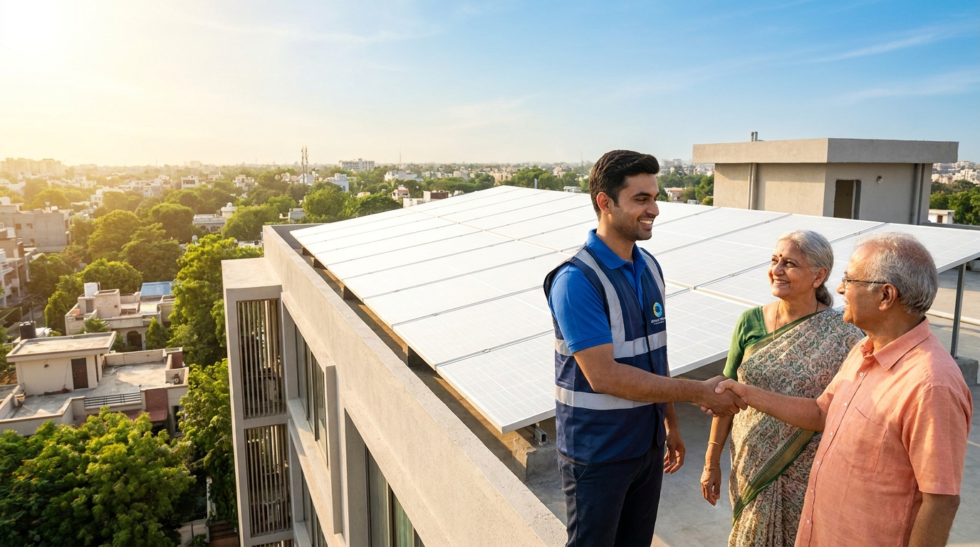 solar company team building customer retention through post-installation engagement