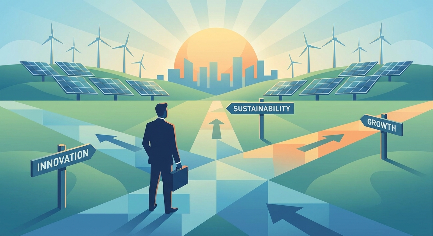 Business decision-making concept showing multiple pathways and choices for selecting the right CRM solution